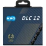 CADENA KMC DLC12 NEGRA/NEGRA 126L 12V