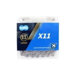 CADENA KMC X11 GRIS 118 PASOS 11V