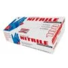 CAJA 100 GUANTES NITRILO STANDART COLOR AZUL PARA USO MODERADO TALLA ''M”