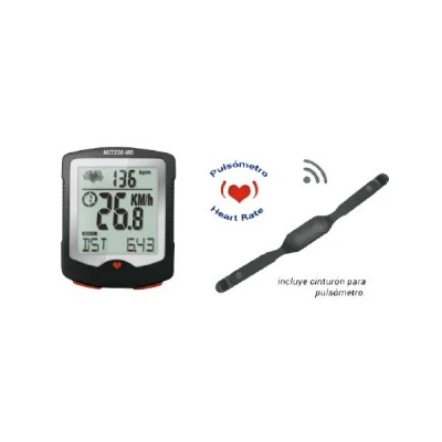 Ciclocomputador 22 Funciones Con Pulsometro 1 Ciclocomputador 22 Funciones Con Pulsometro