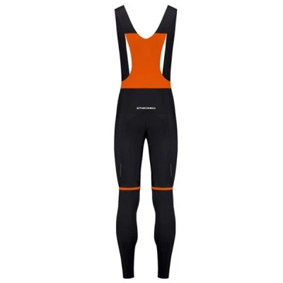 Culote Largo KOM Negro/naranja Etxeondo. 1 Culote Largo KOM Negro/naranja Etxeondo.