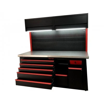 Estación De Trabajo Bicicleta Bike-Lift 2000mm Encimera Hierro 1 Estación De Trabajo Bicicleta Bike-Lift 2000mm Encimera Hierro