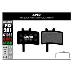 PASTILLA DE FRENO FD-281 GALFER