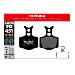 PASTILLA DE FRENO FD-451 GALFER