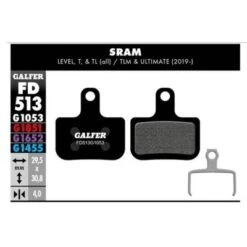 PASTILLAS DE FRENO FD-513 GALFER