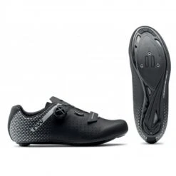 ZAPATOS CARRETERA NORTHWAVE CORE PLUS 2 BLK/SLV